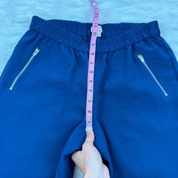 J.Crew Turner High Rise Pull-On Navy Blue Jogger Slacks Pants - Picture 4 of 9